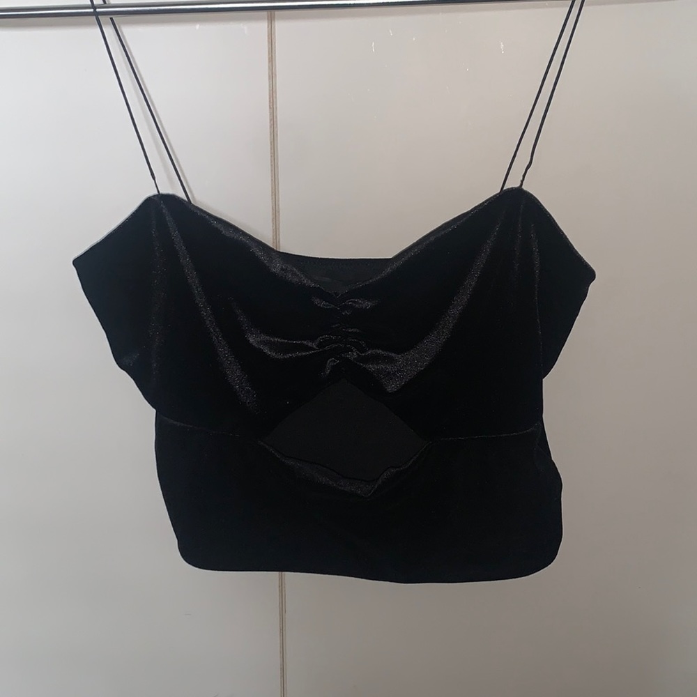 Urban outfitters velvet tank top